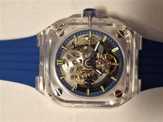 Armbanduhr Watchmaker Milano in Polycarbonat WM-CL.04 BLU - WM-CL.04 BLU
